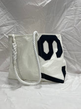 Load image into Gallery viewer, &quot;6740&quot; Vintage sail numbers sail cloth tote bag
