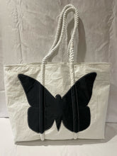 Load image into Gallery viewer, "Butterfly" sail cloth Tote Bag